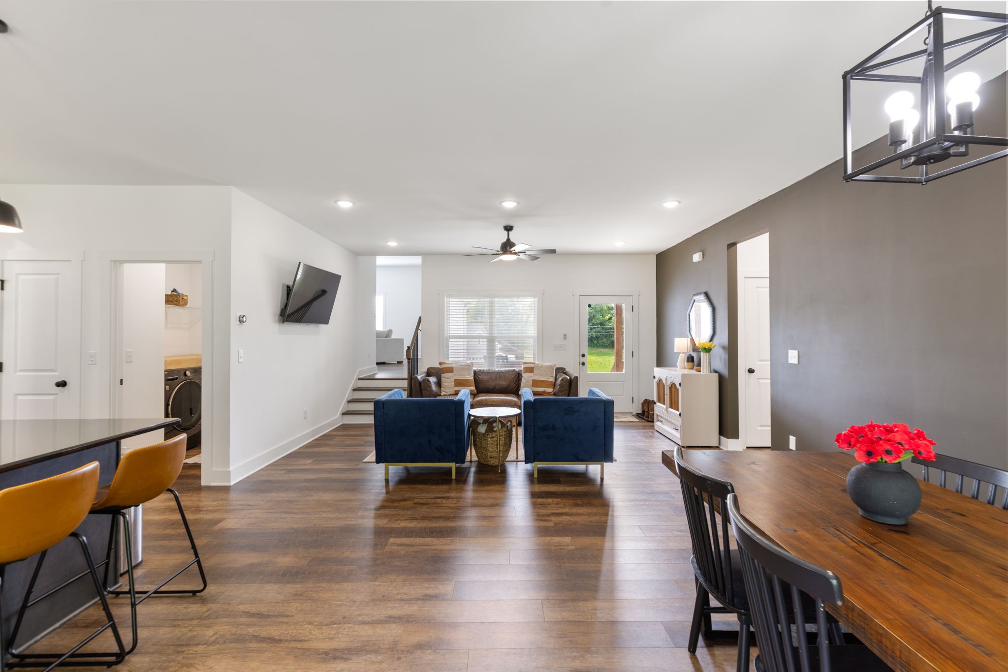 1578 Angus Way Greenbrier, TN 37073 - Photo 23 of 45 a view of a dining room with furniture window and wooden floor