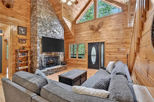 a bathroom with a shower and a sink