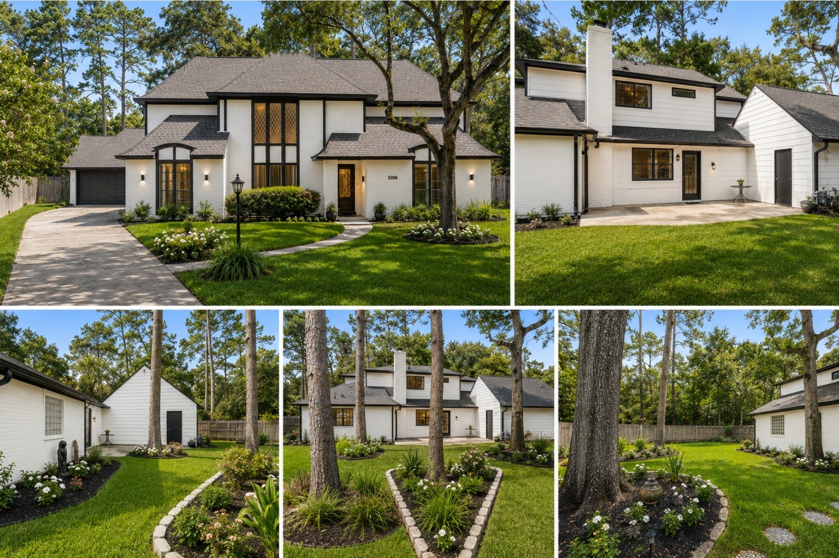 8206 Colonial Oaks Lane Spring, TX 77379 - Photo 2 of 49 Inspiration exterior photos (virtually edited for representation purposes only)