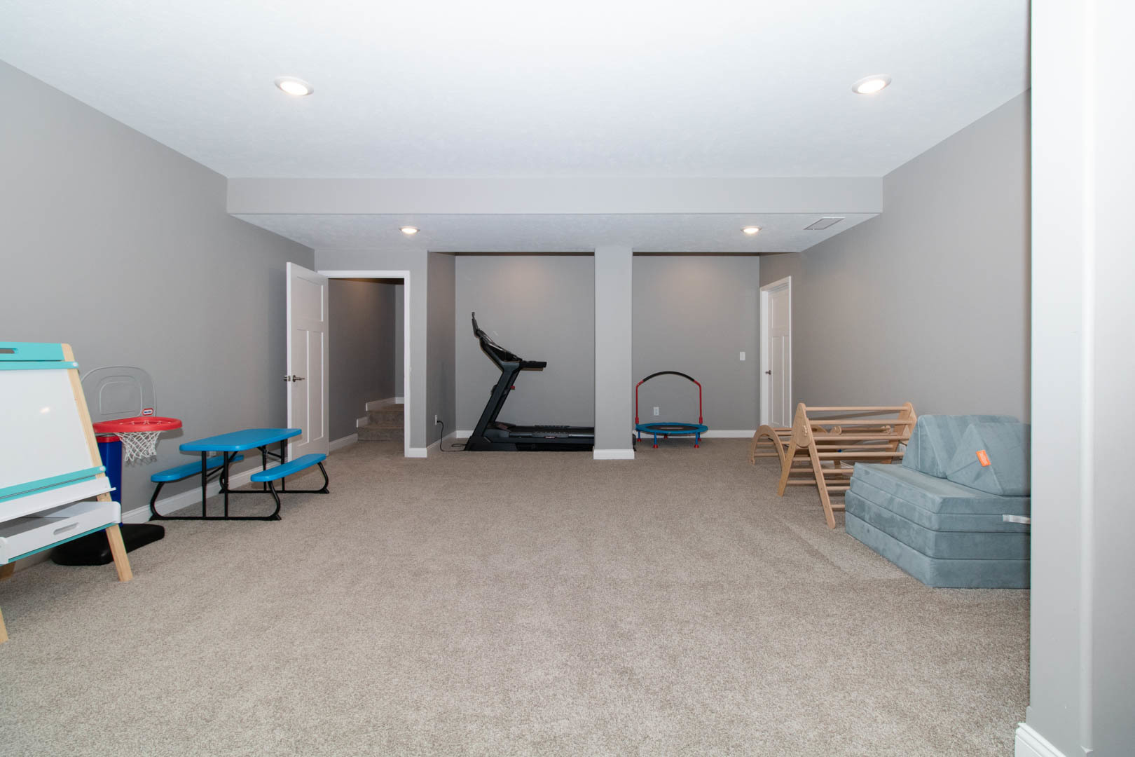 300 Raef Road Downs, IL 61736 - Photo 38 of 47 a view of a room with gym equipment