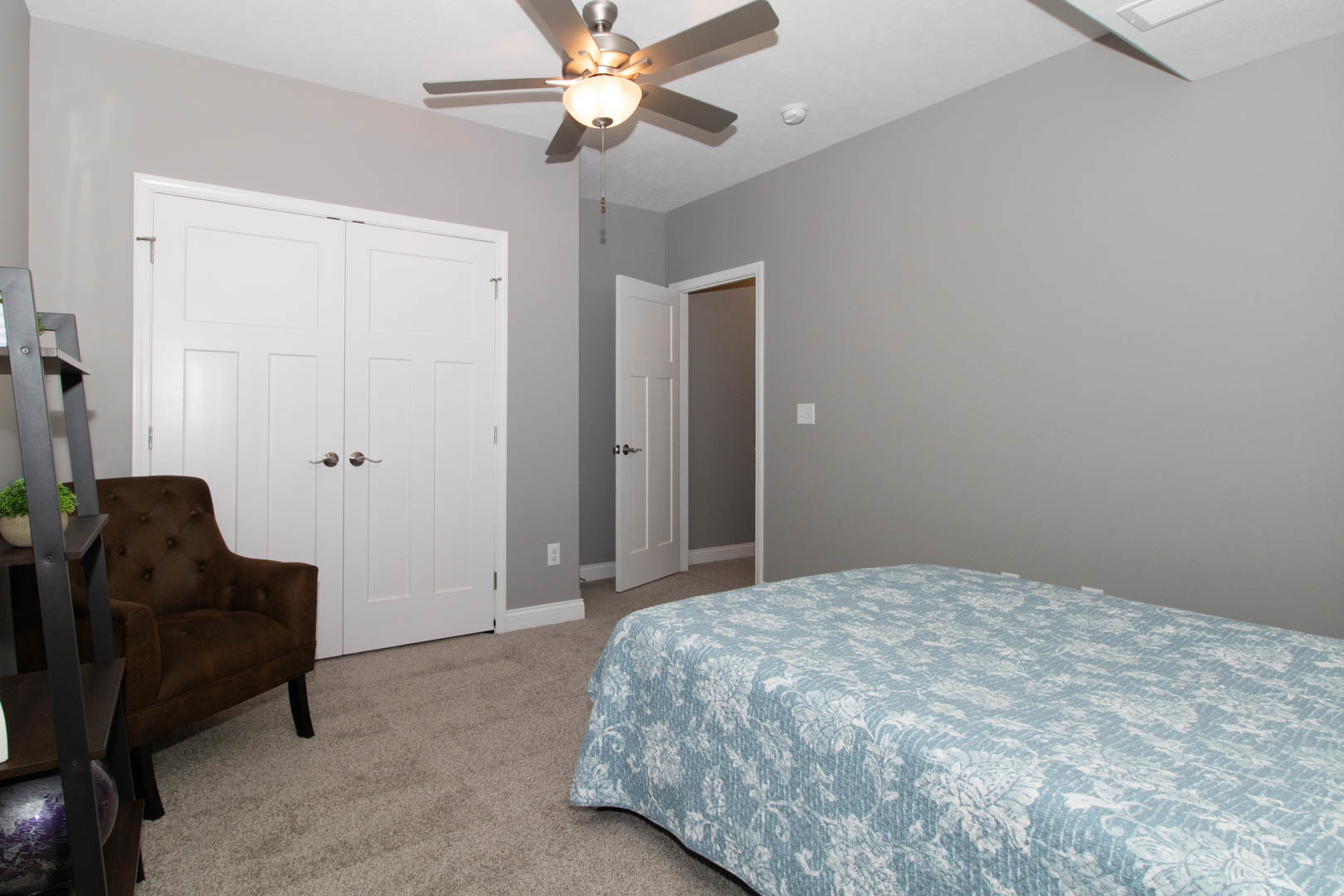 300 Raef Road Downs, IL 61736 - Photo 43 of 47 a bedroom with a bed and a chair