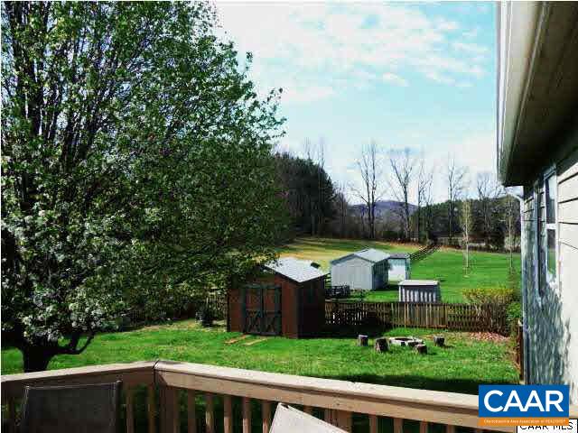 63 John Boulevard Ruckersville, VA 22968 - Photo 9 of 14 Mountain view and open fenced back yard
