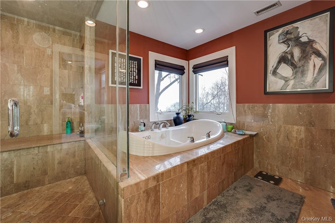 910 Rte 9W Nyack, NY 10960 - Photo 27 of 36 Master Bathroom with Jacuzzi and Steam Bath