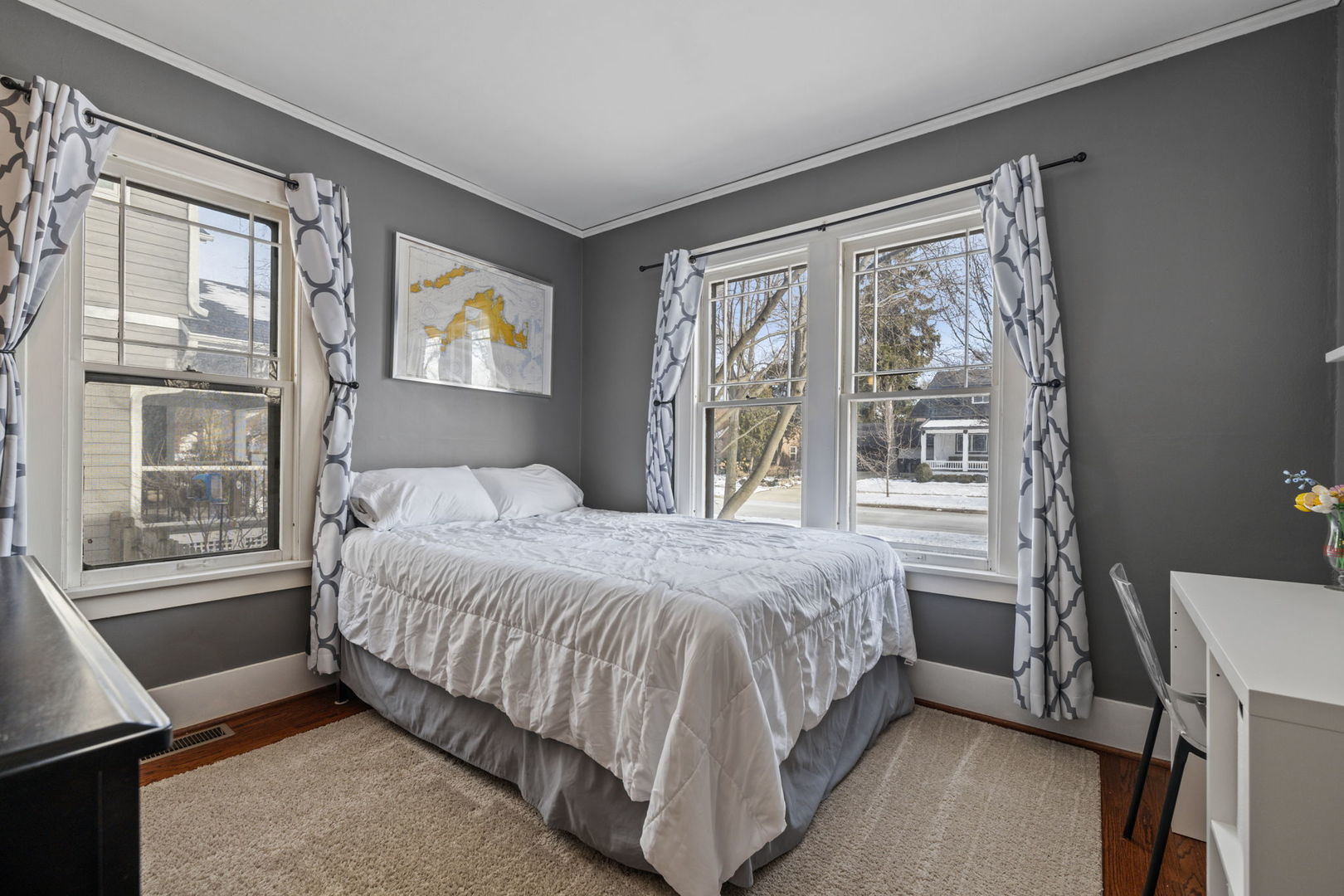 603 North Brainard Street Naperville, IL 60563 - Photo 29 of 44 a bedroom with a bed and a window
