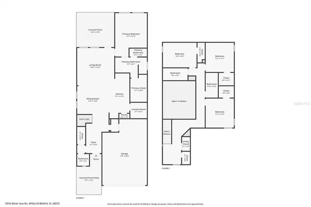$479,000 | 5516 Silver Sun Drive, Apollo Beach, FL 33572