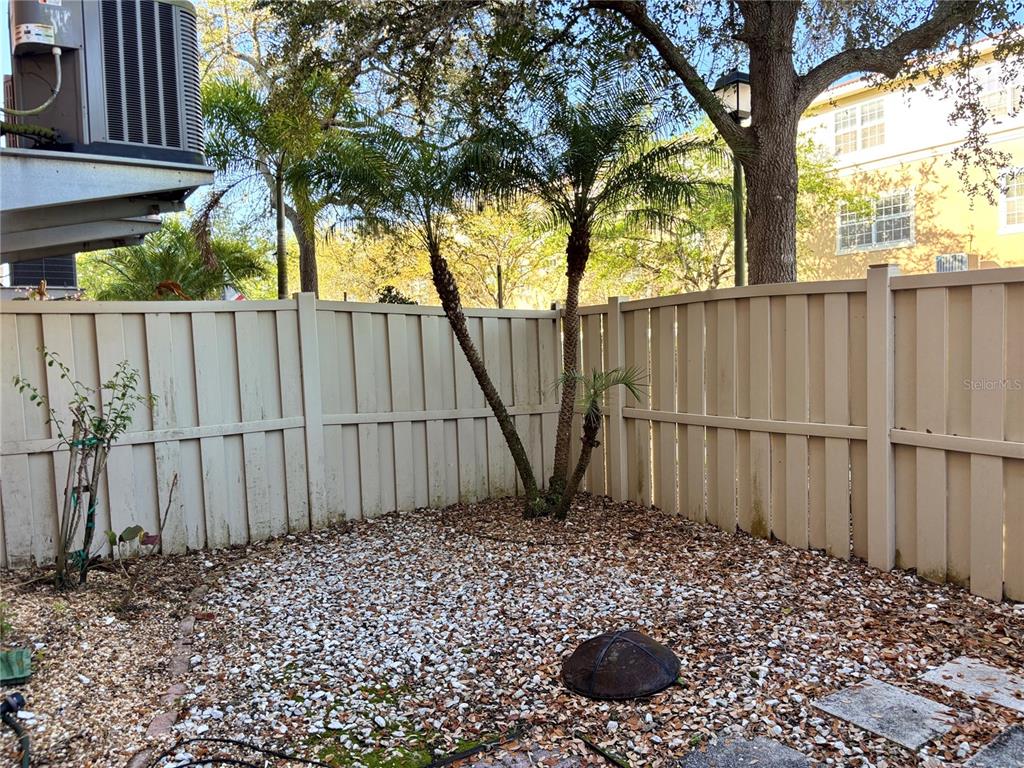 5633 Blackfin Drive New Port Richey, FL 34652 - Photo 14 of 46 a view of a backyard with a tree