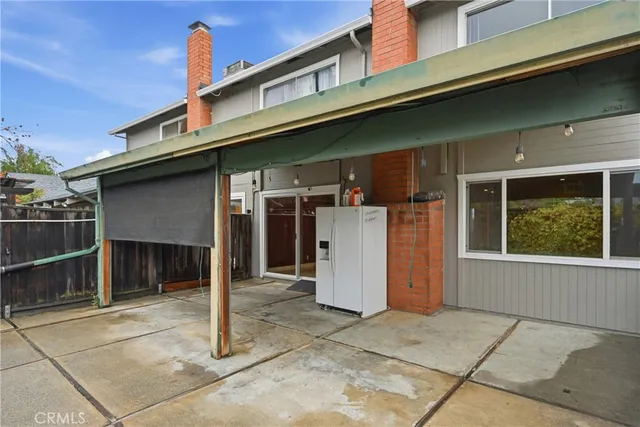 a front view of a house with a garage