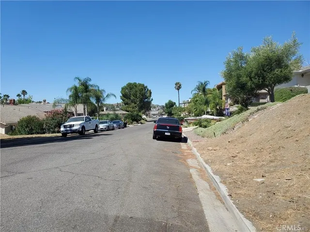 a car parked on the side of the road