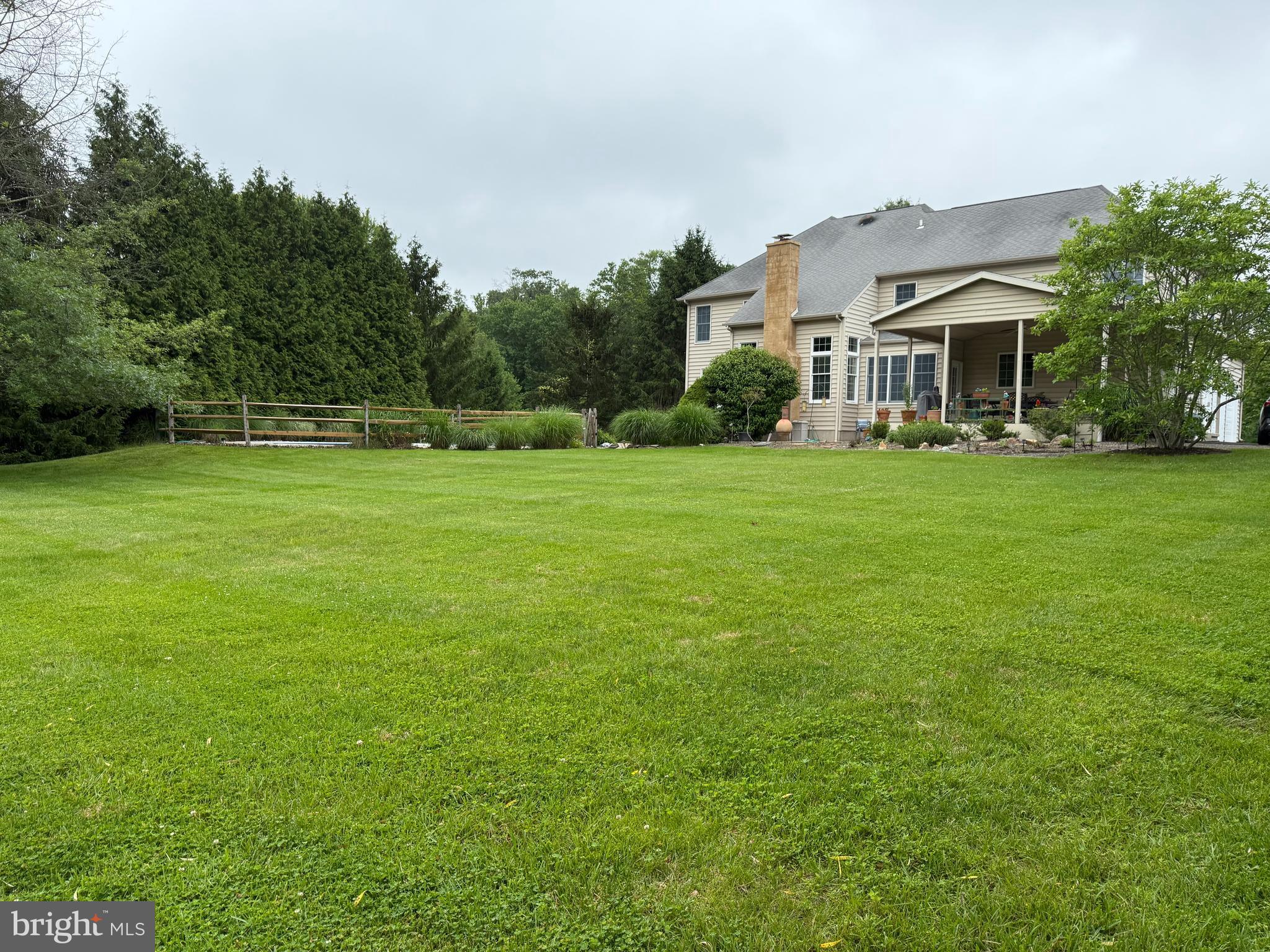 Back of house, View from the Pond