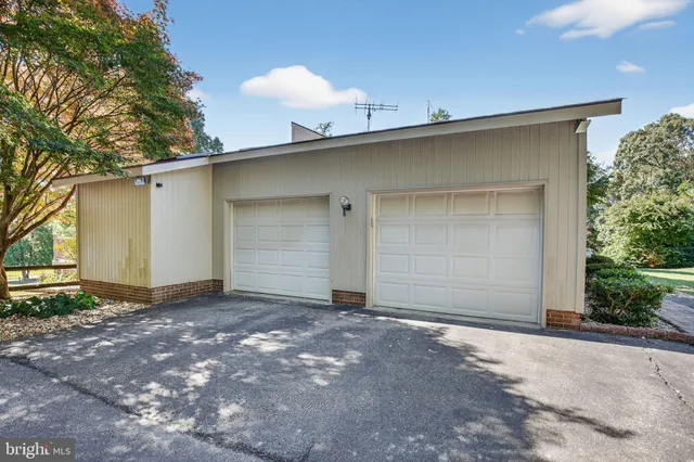 a backyard of a house