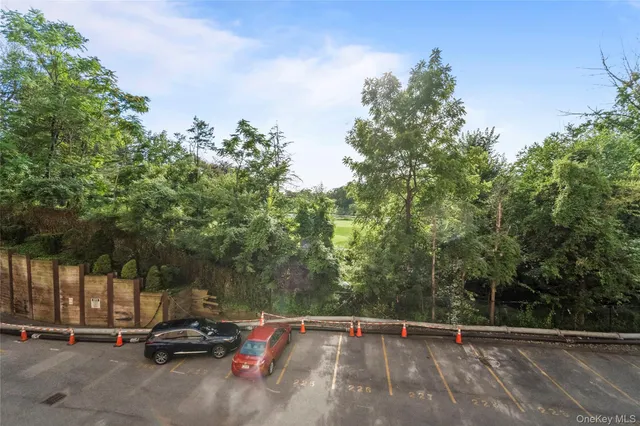 a view of car parked on street