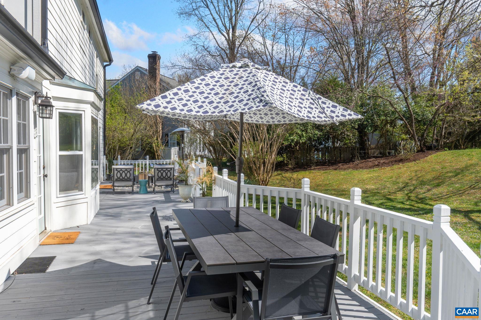 2603 Holkham Drive Charlottesville, VA 22901 - Photo 45 of 60 a view of a patio with a table chairs and backyard
