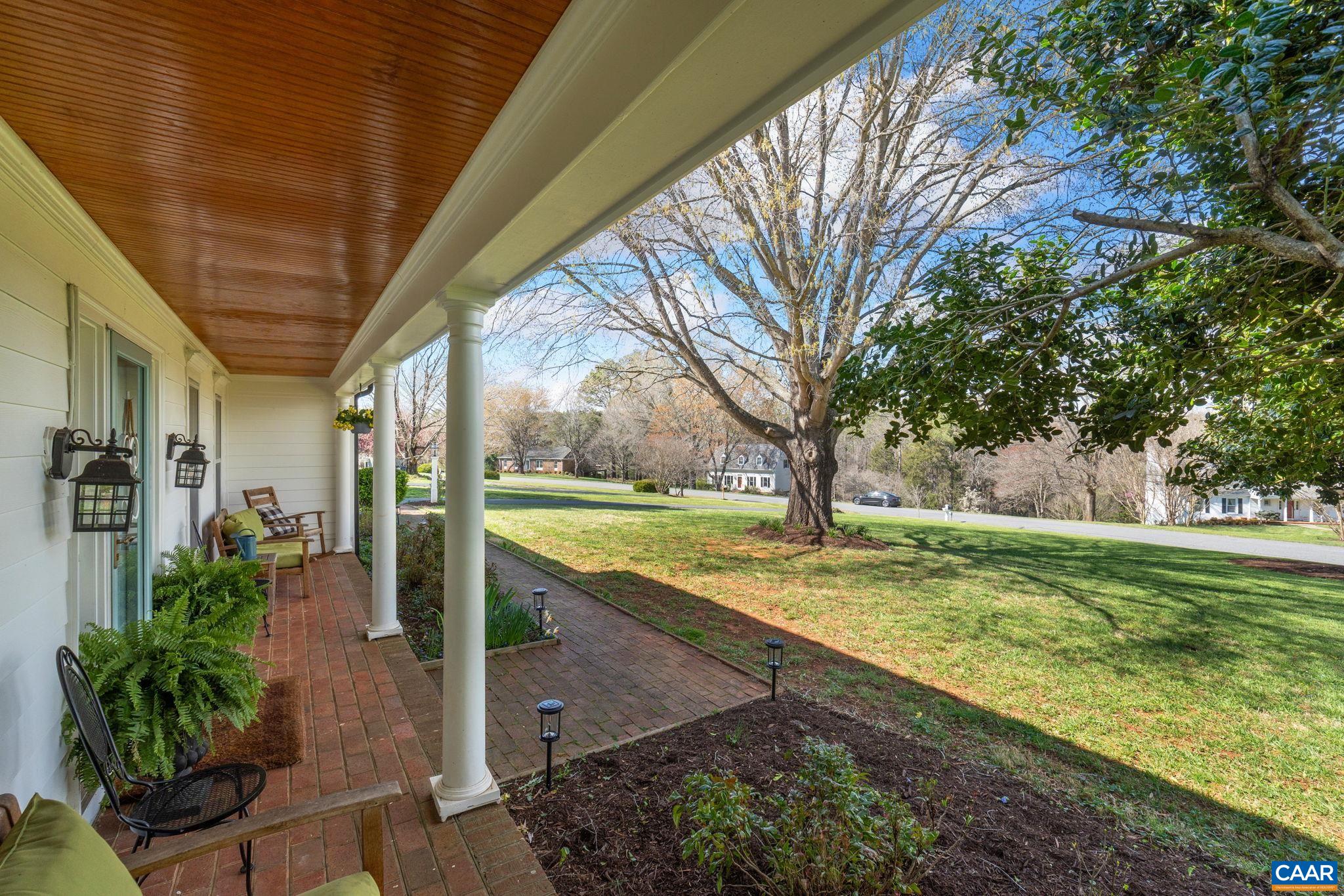 2603 Holkham Drive Charlottesville, VA 22901 - Photo 53 of 60 a view of a house with backyard and sitting area