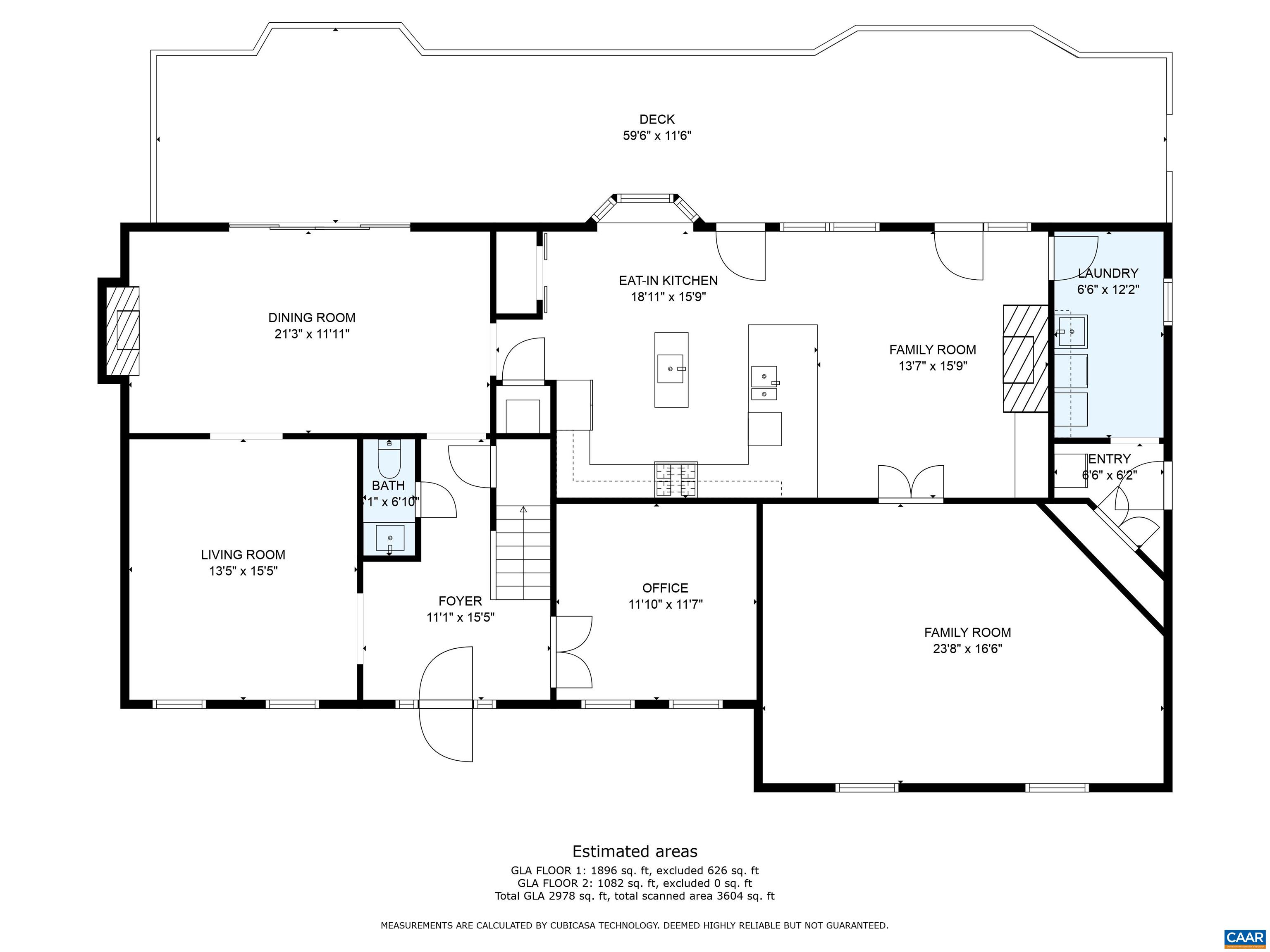 2603 Holkham Drive Charlottesville, VA 22901 - Photo 60 of 60 a picture of a floor plan