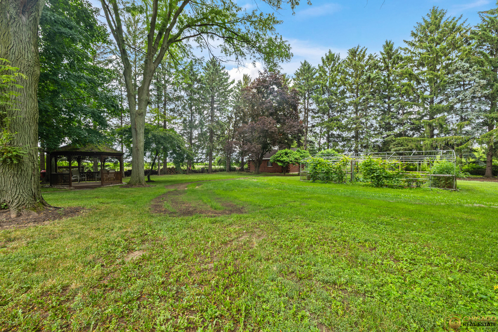 8019 South Malta Road DeKalb, IL 60115 - Photo 44 of 51 a view of a park with trees and grass