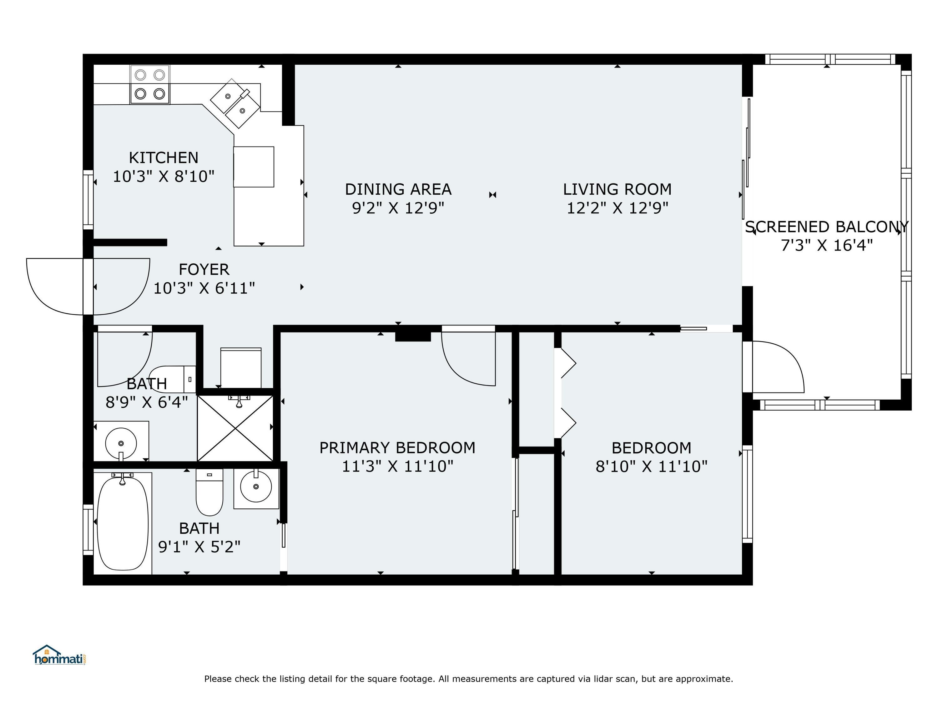 2871 North Ocean Boulevard, Unit M538 Boca Raton, FL 33431 - Photo 45 of 45 floor-plans_with_dimensions_building-1_2