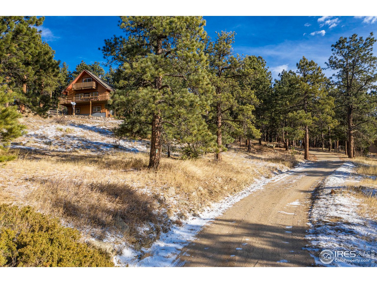 353 Mountain Meadows Road Boulder, CO 80302 - Photo 31 of 40 View from street looking up driveway