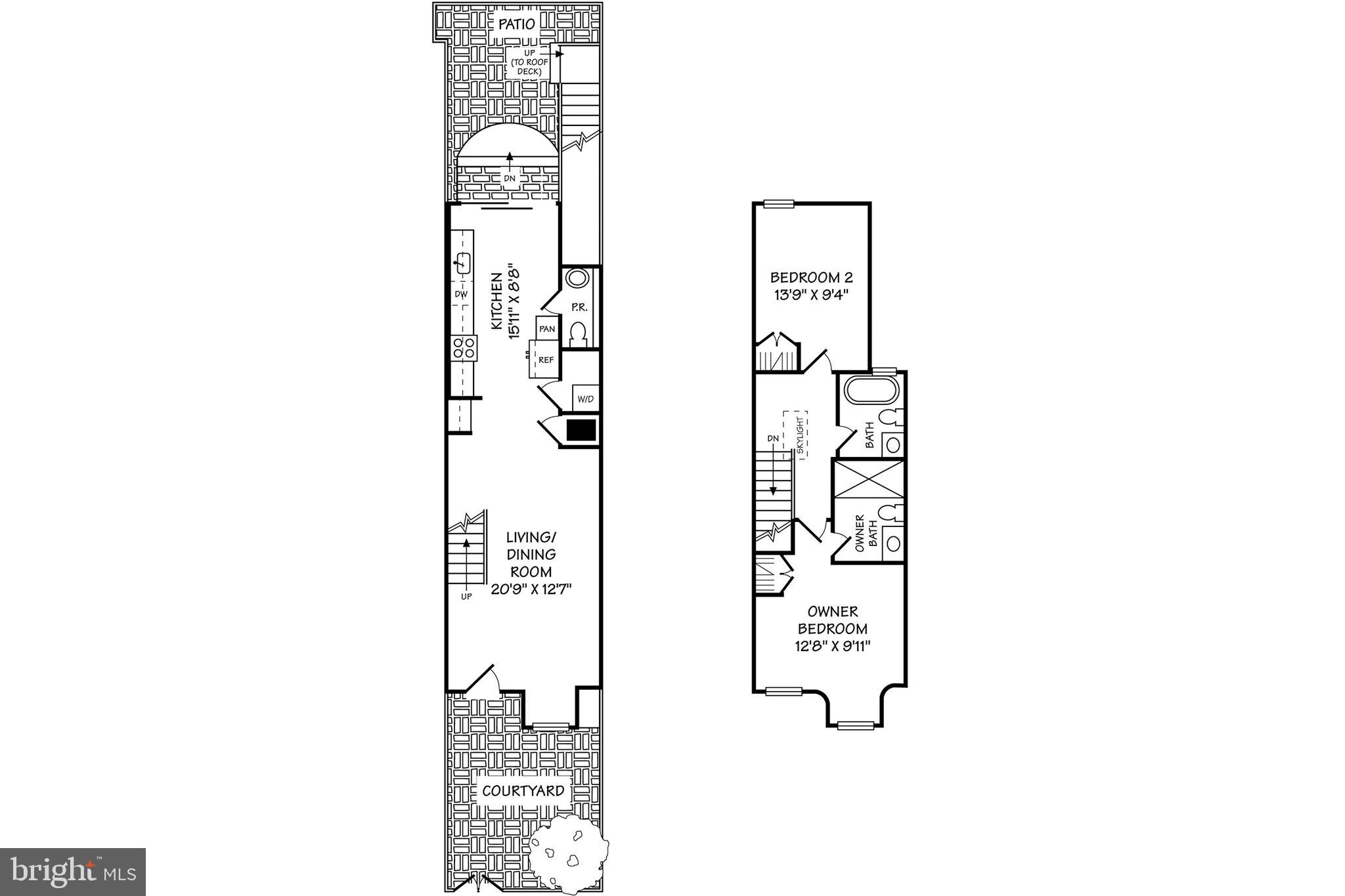 1421 1st Street Northwest Washington, DC 20001 - Photo 22 of 22 Floor Plan