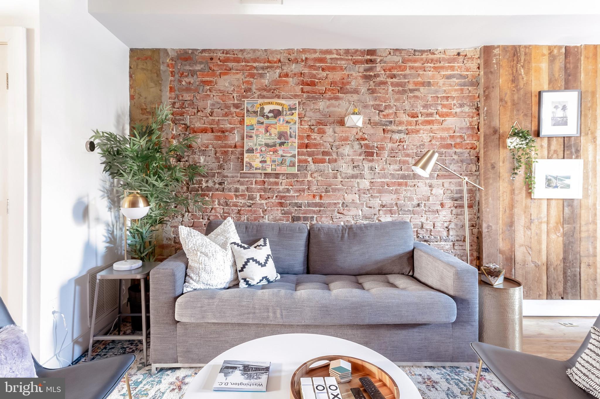 1421 1st Street Northwest Washington, DC 20001 - Photo 5 of 22 Living/Dining Area