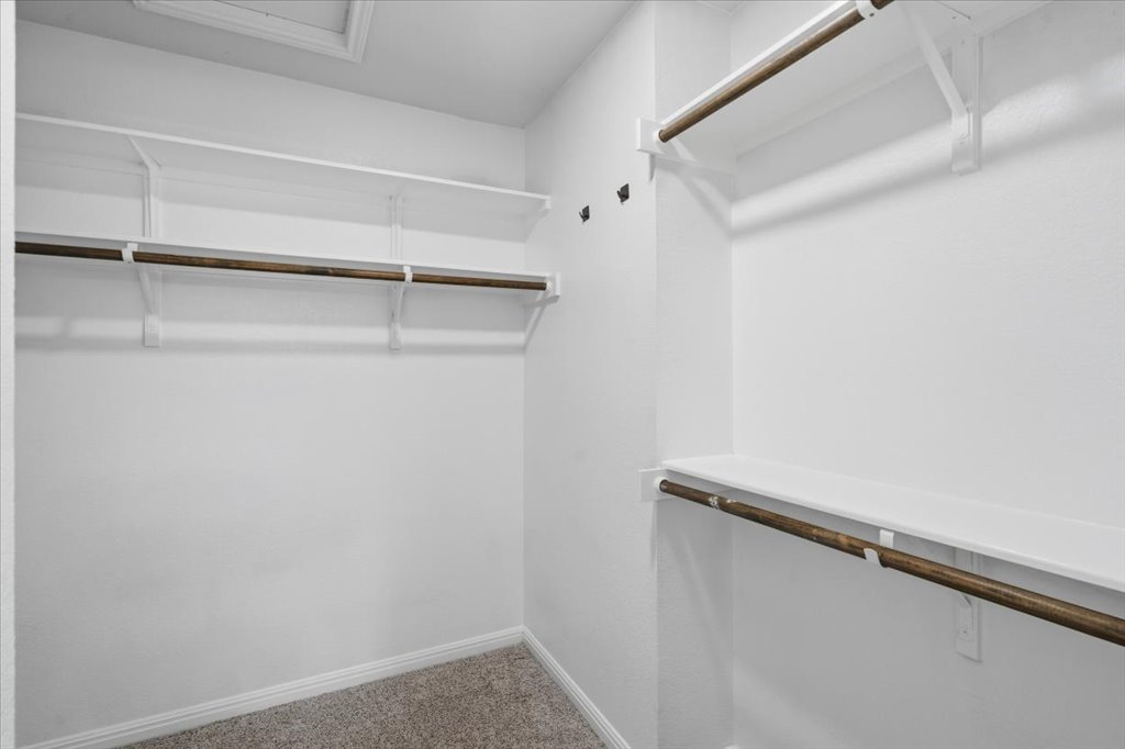 19040 Kimberlite Drive Pflugerville, TX 78660 - Photo 31 of 40 Walk in closet with light colored carpet