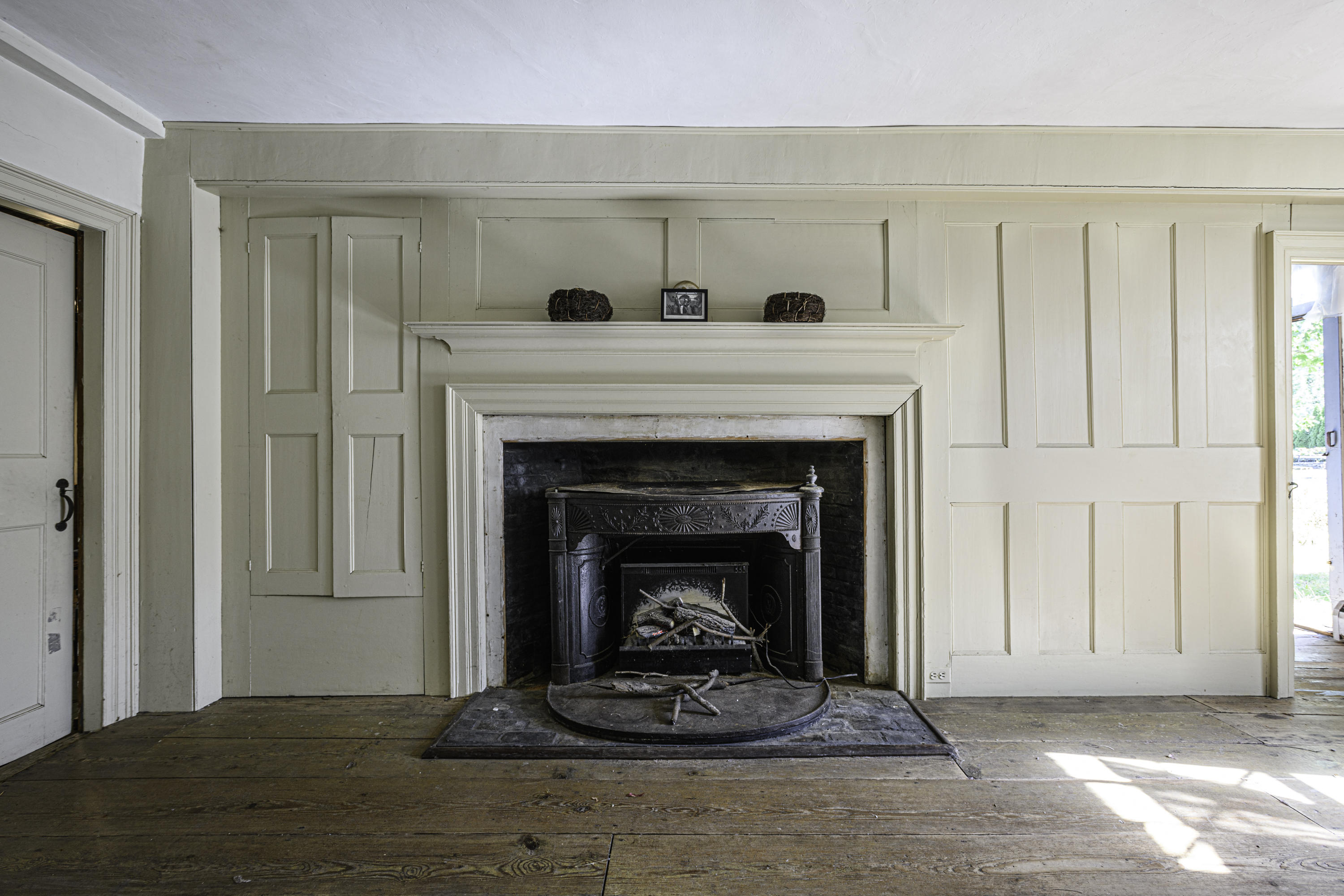 2591 Post Road Darien, CT 06820 - Photo 16 of 46 a living room with a fireplace