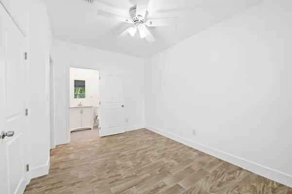 wooden floor in an empty room