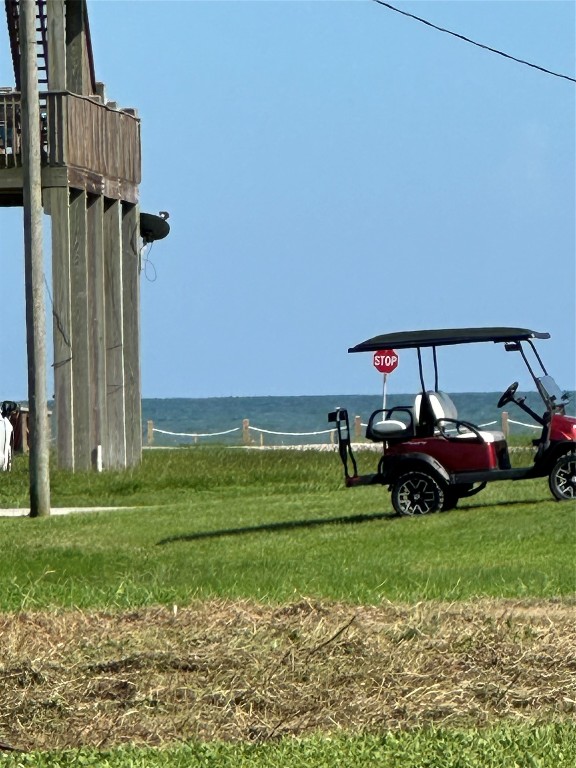 981 Sailfish Crystal Beach, TX 77650 - Photo 4 of 4 a view of a park with some car parked
