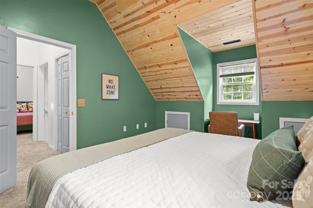 a room with furniture and a window