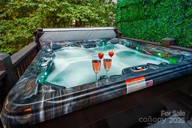 a car parked on the side of a street