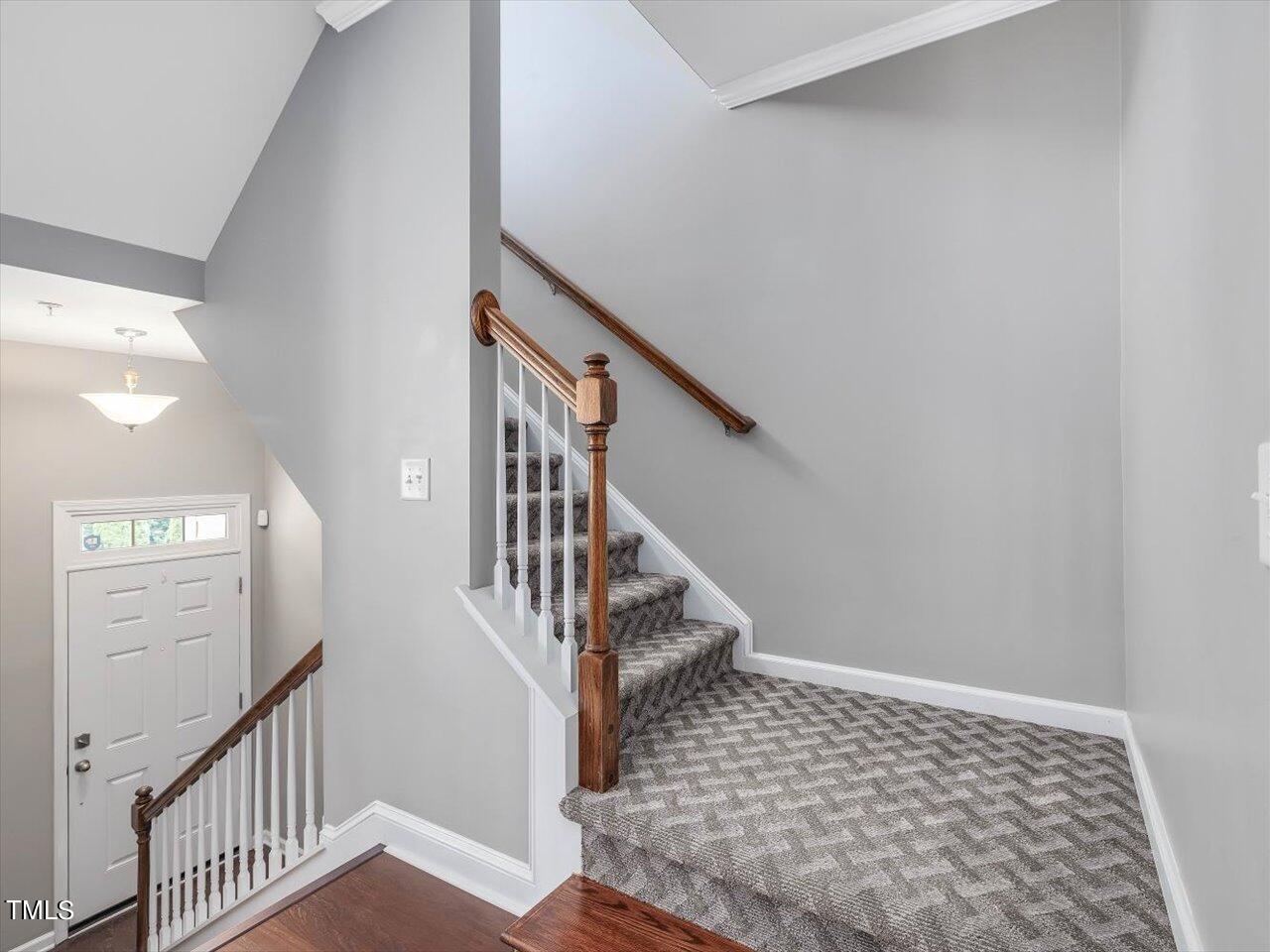 4607 Springerly Lane Raleigh, NC 27612 - Photo 39 of 68 39-Steps to Upper Level