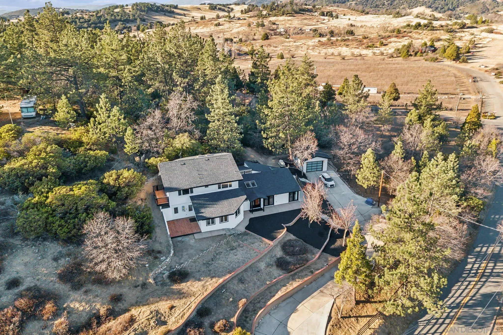 1326 Farmer Road Julian, CA 92036 - Photo 57 of 57 Aerial View