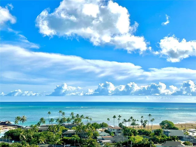 a view of a city from a window