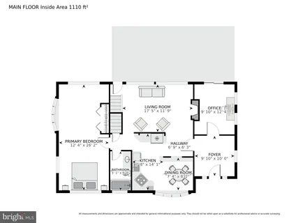 a view of a city with tall trees