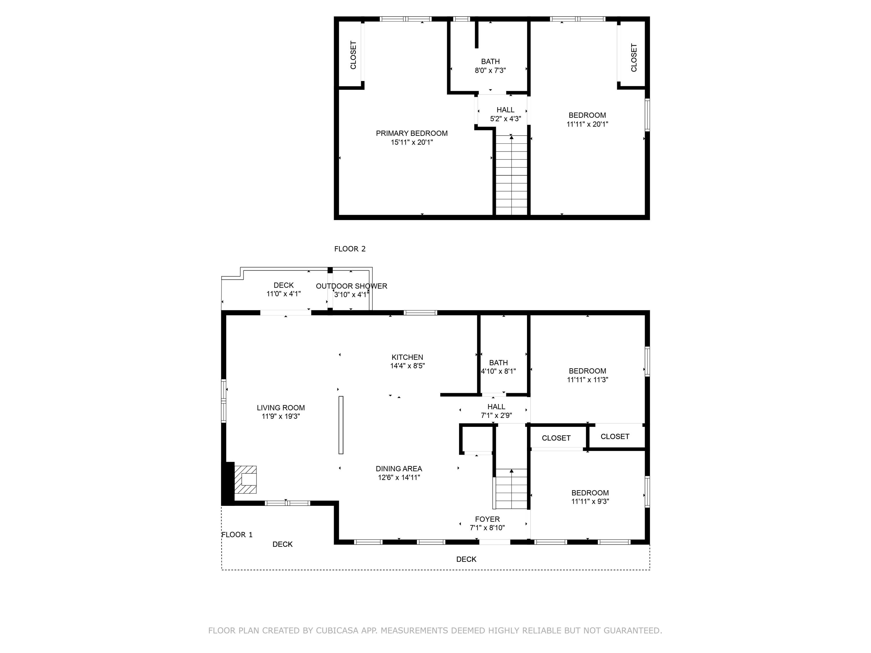 2 Upper Douglas Lane Oak Bluffs, MA 02557 - Photo 21 of 23 Floor Plan