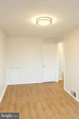 a view of empty room