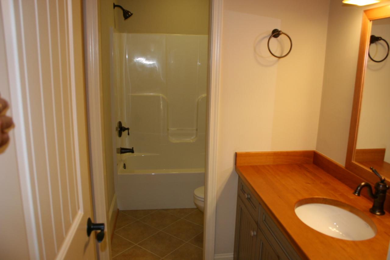 91 Stonehaven Lane Blue Ridge, VA 24064 - Photo 28 of 52 a bathroom with a sink and a mirror