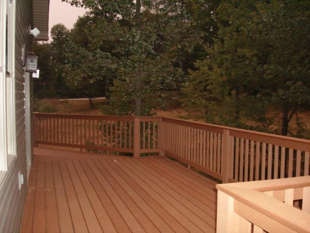 91 Stonehaven Lane Blue Ridge, VA 24064 - Photo 39 of 52 a balcony with wooden floor
