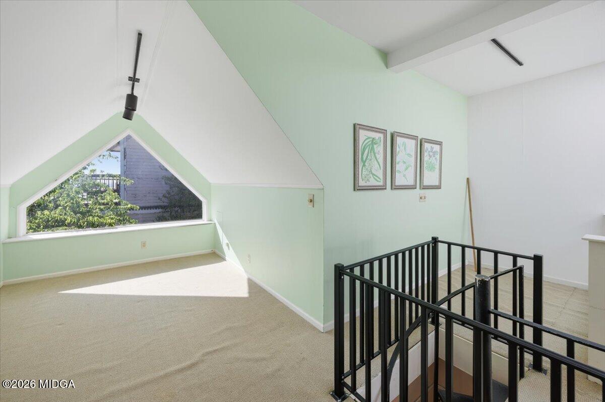 1019 Bond Street Macon, GA 31201 - Photo 16 of 56 a view of staircase with white walls