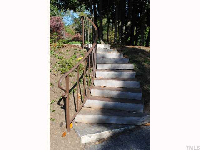 117 Pinecrest Road Durham, NC 27705 - Photo 12 of 12 Custom stone staircase