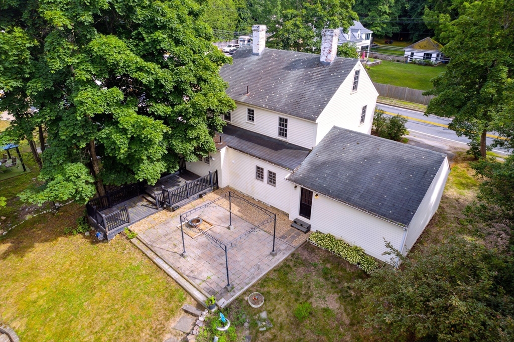 409 Main Street Townsend, MA 01474 - Photo 2 of 35 an aerial view of a house with swimming pool garden and patio