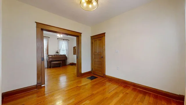 a view of room with window