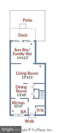 322 Rock Spring Drive Southwest Leesburg, VA 20175 - Photo 27 of 28 Floor Plan: Main Level