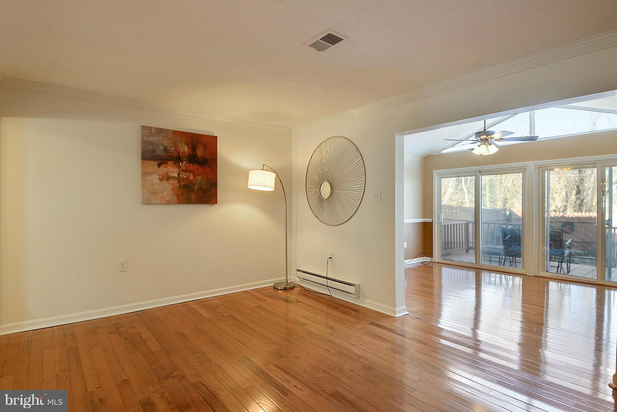 322 Rock Spring Drive Southwest Leesburg, VA 20175 - Photo 10 of 28 Living Room featuring new custom french doors