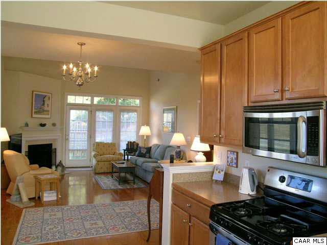 1310 Stoney Ridge Road Charlottesville, VA 22902 - Photo 10 of 22 a kitchen with a stove a sink and a microwave