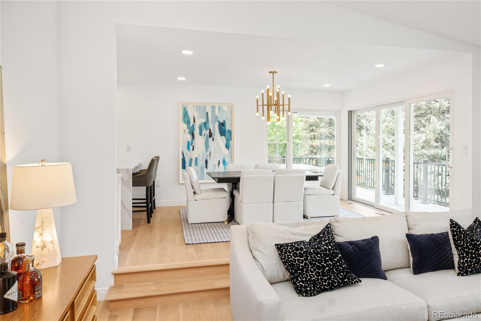 1 Hillside Drive Wheat Ridge, CO 80215 - Photo 13 of 50 a living room with furniture and a large window