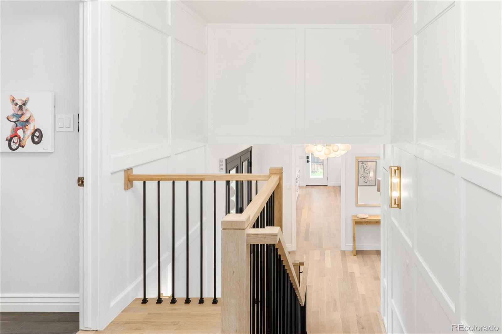 1 Hillside Drive Wheat Ridge, CO 80215 - Photo 25 of 50 a view of hallway with furniture and stairs