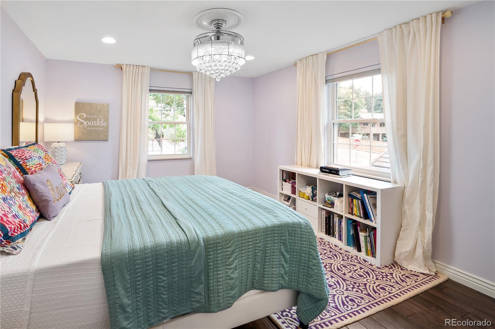 1 Hillside Drive Wheat Ridge, CO 80215 - Photo 30 of 50 a bedroom with a bed furniture and a window