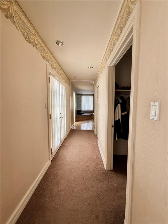 206 Fairview Road Pittsburgh, PA 15238 - Photo 19 of 29 a view of a hallway with furniture and closet