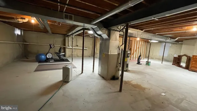 a view of a storage & utility room