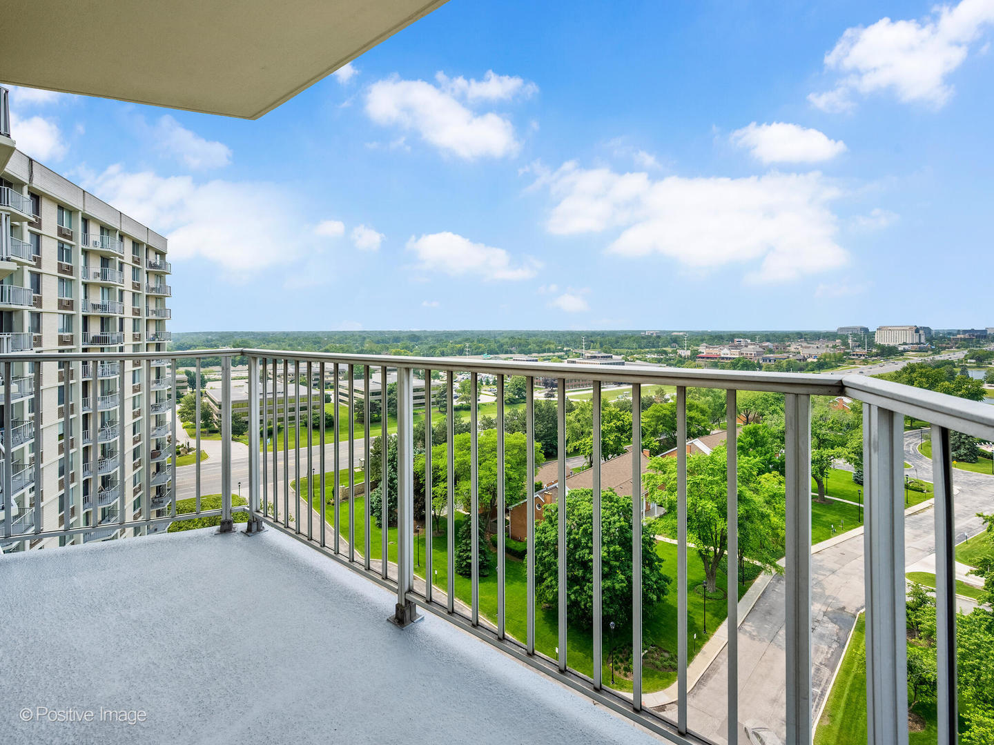 40 North Tower Road, Unit 12F Oak Brook, IL 60523 - Photo 18 of 25 a view of balcony with outdoor space and city view